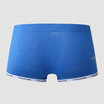 Men’s Letter Trim Applique Cotton Trunks