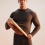 Men's Loungewear-Style Warm-Touch Tag-Free Smooth Soft-Touch Thermal Sets