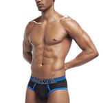 2 Pack Men's Breathable Mesh Luminous U-Pouch Briefs