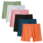 Men's Ice Silk Raised Opening Culottes Mesh Plus Length Boxer Briefs