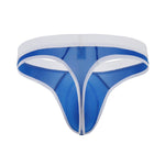 3 Pack Men's Ice Silk Sexy Lightweight Quick-Dry Breathable Thongs