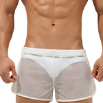 Men’s Sexy See Through Mesh Boxer Shorts