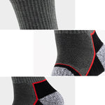 4 Pack Mid-Crew Thick Cushioned Sports Socks