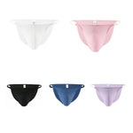 Men's Sexy Big Support Pouch Low-rise String Bikini