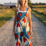 Natalie | Playful Motif Jumpsuit