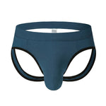 3 Pack Men's Breathable Mesh Separate Pouch Soft Jockstraps