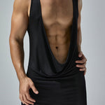 Men's Sleeveless Homewear Gym Jumpsuit