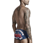 Men's Trendy Lightweight Seamless Comfort Odor-Control Swim Trunks