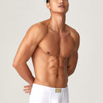 2 Pack Men's Low-Rise Cotton Boxer Briefs
