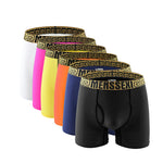 2 Pack Men's Sexy Sports Ice Silk Boxer Briefs