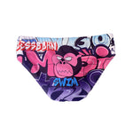 Men's 3D Pouch Trendy Cartoon Swim Briefs