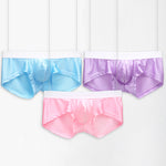 2 Pack Men's Contoured Pouch Sexy Trunks