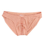 2 Pack Men's Ultra-Soft Modal Seamless Comfort Low-Rise Briefs