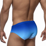 Men's Moisture-Wicking Stretch Fit Comfy Waistband Swim Briefs
