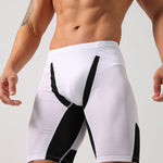 Men's Nylon Fitness Quick-Dry Anti-Chafing Breathable Shorts