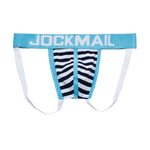 2 Pack Men's Lightweight & Airy Comfy Waistband Stretch Silky Touch Jockstraps