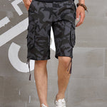 Casual Camo Cargo Shorts for Men