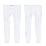 Men's Lightweight Semi-See-Through Sports Pants with Spacious Pouch