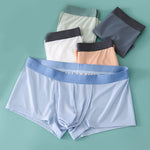 2 Pack Men's Ultra-Thin Trunks with Open Fly