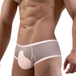 2 Pack Men's Breathable Sheer Elegance Quick-Dry Ultra-Soft Trunks