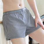 4 Pack Men's Side Slit Design Mid-Rise & Comfortable Home Shorts