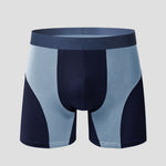 Breathable Sports Boxer Briefs with Open Fly