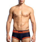 Men's Breathable Mesh Line Trunks with Fly