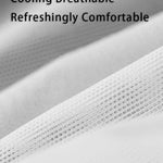 2 Pack Men's Ice Silk Semi-Transparent Mesh U-Convex Pouch Breathable Sexy Sport Briefs