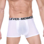 2 Pack Men's Breathable Mesh Supportive Fit Seamless Trunks