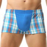 2 Pack Men's Cotton Mixed Tartan Lounge Shorts