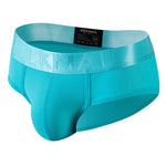 Men's Solid Color Mesh Breathable Sports Fitness Briefs