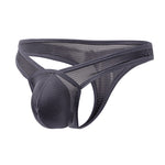 4 Pack Men's Low-Rise Breathable Mesh Lightweight Sexy Thongs