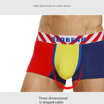 2-pack Men's Colorblock Cotton Boxer Briefs