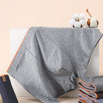 4 Pack Men's Striped Printed Breathable Cotton Trunks