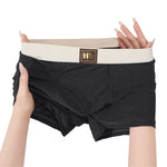 4 Pack Men's Light-Luxury Loose Fit Breathable & Comfortable Trunks