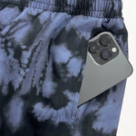 Men's Double-Layered Quick-Dry Fabric Sporty Cut Board Shorts
