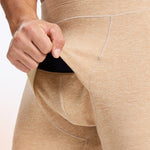 Men's Double-Sided Fleece Thickened Antibacterial Cotton Base Layer Thermal Bottoms