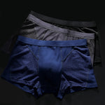4 Pack Men’s Ice Silk Cooling Mesh Trunks