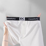 2 Pack Men's Loose-Fit Cotton Comfort Seamless Boxer Shorts