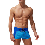 Men’s Smooth Wave Swim Trunk With Drawstring