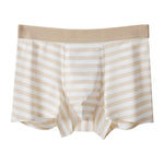 3 Pack Men's Cotton Breathable Antibacterial Quick-Dry U-Shaped Trunks