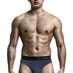 4 Pack Men's Stretch Support Panel Thongs