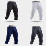 2 Pack Men's Anti-Chafing Workout Quick-Dry & Breathable Activewear Tights
