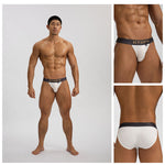 2 Pack Men's Seamless Comfort Skin-Friendly Firm Support Sporty Cut Bikini