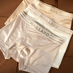 3 Pack Men's Ice Silk Antibacterial Odor-Control Trunks