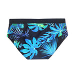 Men's Retro Print Casual Beach Swim Briefs