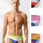 Men's Low-Rise Supportive Fit Quick-Dry Full Coverage Swim Briefs