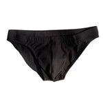 3 Pack Men's Solid Color Minimalist Style Breathable Cotton Briefs