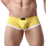 2 Pack Men's Ultra-Soft Modal Breathable Seamless Comfort Low-Rise Trunks