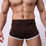 3 Pack Men's Ultra-Soft Cotton Seamless Solid Color Lightweight Trunks